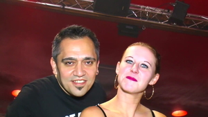 Fucking hard alongside swinger