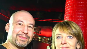 Plowing hard alongside swinger Liss Longlegs