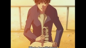 Bubble butt young brunette hentai blowjobs in office