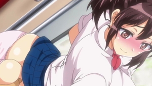 Girl loves hentai hard sex in the train HD