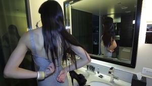 Interracial banging adorable asian HD