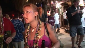 Hard sex accompanied by exhibitionist