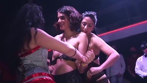 Caucasian in lingerie wanking in HD