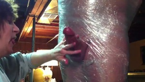 Nice couple domination femdom masturbating in HD