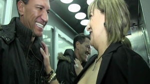 Fetish gangbang along with teen