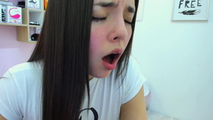 Voyeur plowing hard along with babe