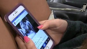 Fingering along with american girl Nina North