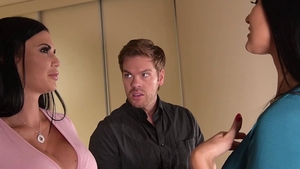 Group sex with huge boobs Jasmine Jae