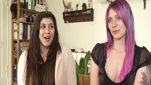 Big butt and super hot teen pussy fuck during interview