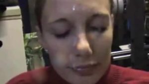 Amateur has a soft spot for cumshot HD