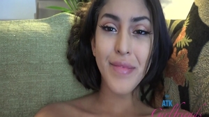 Nailing escorted by very cute latina babe Sophia Leone