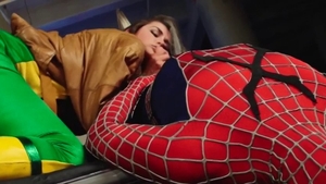 Spiderman fucked in the ass HD