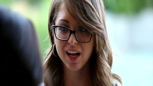 Hard fucking together with skinny Lola Foxx next to Mark Davis