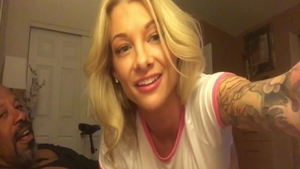 Very hot Synthia Fixx romantic interracial fuck orgasm