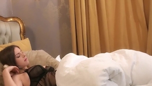 Too cute blonde babe Stella Cox finds pleasure in BDSM HD