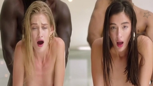 Blowjob cum at the beach with young babe Tiffany Tatum