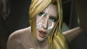 Slamming hard in company with big butt slut