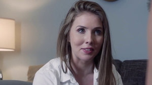 Hard slamming accompanied by young doctor