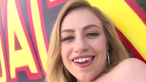 Busty supermodel digs hard pounding in HD