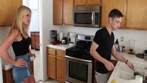 Large boobs Rachael Cavalli dirty talking ass fucking