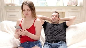 Friend Aria Banks deepthroat porn in HD