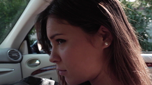 Nailed rough next to tight teen chick Nina James