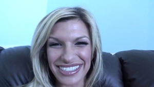 Fake tits Kendall Brooks really enjoys pussy sex