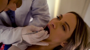 Doctor Khloe Kapri wearing uniform cunnilingus