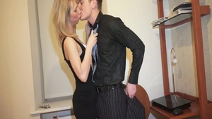 Skinny teen chick finds pleasure in pounding