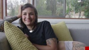 Perfect body Luna Love cowgirl fuck bukkake