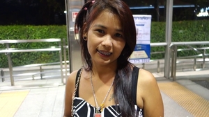 Plowing hard with young asian babe