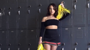 Gorgeous cheerleader wants rough nailing HD
