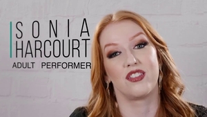 Chubby Sonia Harcourt blowjob at the casting