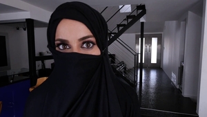 Big boobs arab brunette Victoria June rough blowjobs cumshot