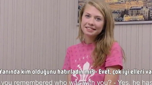 Very small tits turkish blonde haired pussy fuck