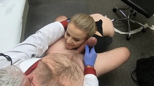 Blonde haired wants hard slamming
