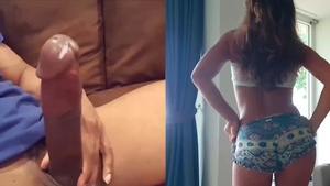 Nailing together with large tits stepmom