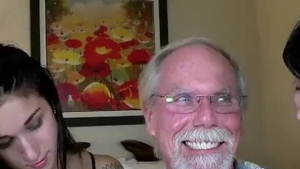 Threesome porn alongside petite rough Alex Harper