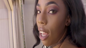 Ebony Banks pussy fuck