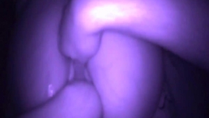 Sloppy fucking in company with slut