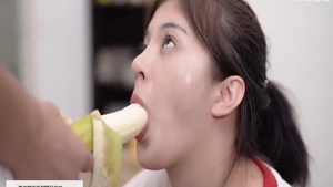 Super sexy asian chick rushes good fucking