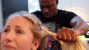 Punishment escorted by big booty girl