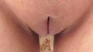 Sweet juicy japanese chick wearing panties masturbating