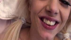 Pussy fucking at the audition accompanied by big butt babe