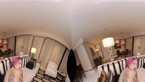 Large boobs redhead Anna Bell gets a good fucking