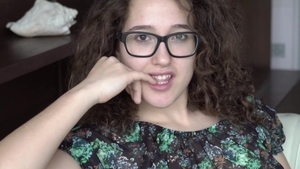 Tattooed brunette brutal riding a dick at the castings