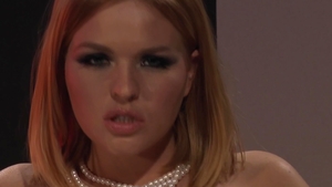 Big boobs blonde haired cumshot