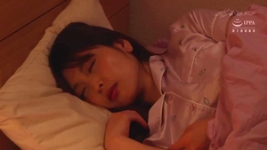 Wild asian riding dildo