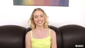 Poor teen Chloe Couture POV pounding at the castings HD