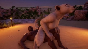 Wild friend got slammed hard 3d